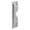Prime-Line Steel Latch Guard Plate Cover for Out-Swinging Doors, Gray (Single Pack) U 9503 - alternate 1